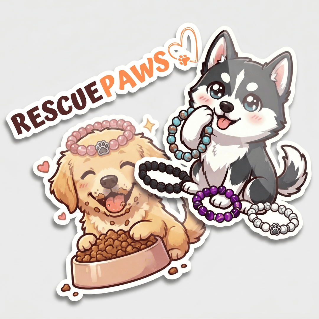 Therescuepaws Stickers (x3)